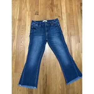 Kancan Women’s Wide Leg Cropped Jeans Size 11/29